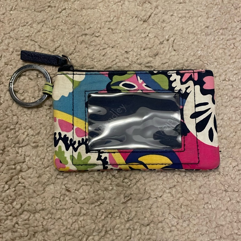 Vera Bradley Zip ID Case Rio Pattern